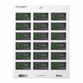 We hebben een röntgenfoto gemaakt met feestdag etiket (Full Sheet)