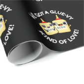 We hebben een soort van liefdesdrang Pun Dark BG Cadeaupapier (Rol Hoek)