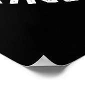 We hebben een soort van liefdesdrang Pun Dark BG Poster (Hoek)