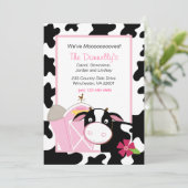 We hebben een uitstekende uitnodiging voor Cow Mov (Staand voorkant)