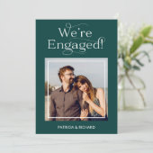 We hebben een Verloving aangekondigd Aankondiging (Staand voorkant)
