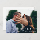 We hebben een Verloving kondiging Briefkaart (Voorkant / Achterkant)