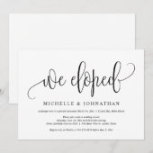 We hebben een weddenschapfeest gevierd kaart (Voorkant / Achterkant)