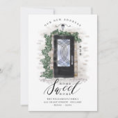 We hebben een zwarte ijzeren Waterverf met elegant Aankondiging (Voorkant)