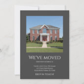 We hebben eenvoudige foto grijs verplaatsen verpla aankondiging (Voorkant)