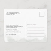 We hebben elegant verhuisd aankondigingskaart (Achterkant)