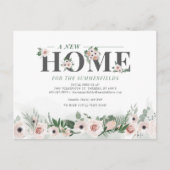 We hebben elegant verhuisd aankondigingskaart (Voorkant)