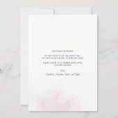 We hebben elegante bloemen verhuisd aankondiging (Achterkant)