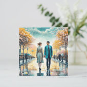 We hebben elkaar bijna niet ontmoet | Romantische  Kaart (Staand voorkant)