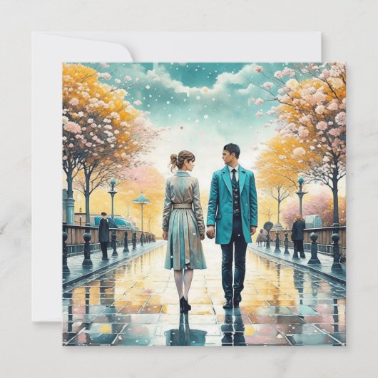 We hebben elkaar bijna niet ontmoet | Romantische  Kaart (Voorkant)