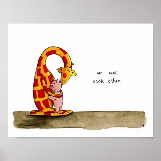 We hebben elkaar nodig - Poster (Voorkant)