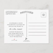 We hebben Eloped | Aankondiging van huwelijks uitl (Achterkant)