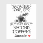 We hebben er één, ja, maar hoe zit het met de twee sticker (Vel)