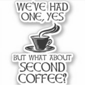 We hebben er één, ja, maar hoe zit het met de twee sticker (Voorkant)