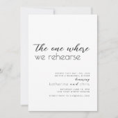 We hebben er een waar we repeteren diner kaart (Voorkant)