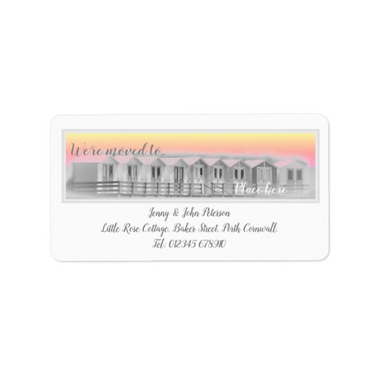 We hebben etiketten met strandhutten verplaatst bi (Voorkant)