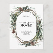 We hebben Eucalyptus Dusty Winter verplaatst Aankondigingskaart (Voorkant)