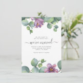 We hebben Eucalyptus Foliage-beweging verplaatst Aankondiging (Staand voorkant)