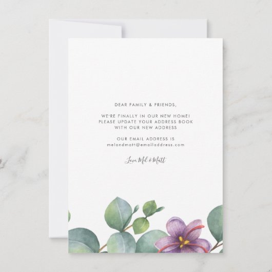 We hebben Eucalyptus Foliage-beweging verplaatst Aankondiging (Achterkant)