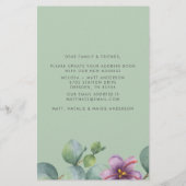 We hebben Eucalyptus Greenery Moving Briefpapier (Achterkant)