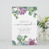 We hebben Eucalyptus Greenery Moving Briefpapier (Staand voorkant)