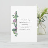 We hebben Eucalyptus verhuisd aankondiging (Staand voorkant)