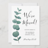 We hebben Eucalyptus verplaatst Aankondiging (Voorkant)