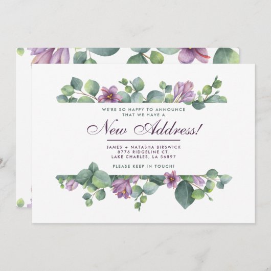 We hebben Eucalyptus verplaatst naar het nieuwe Th Aankondiging (Voorkant / Achterkant)