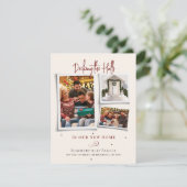 We hebben familiefoto's gemaakt... ... ... ....... feestdagenkaart (Staand voorkant)