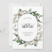 We hebben Farmhouse Moving Announcement verplaatst Feestdagenkaart (Voorkant)