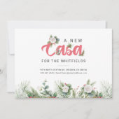 We hebben Floral Berry Moving Adres verplaatst Aankondiging (Voorkant)