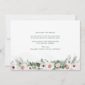 We hebben Floral Family verhuisd Aankondiging (Achterkant)