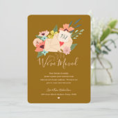 We hebben Floral & Greenery Envelope Nieuw Adres v Aankondiging (Staand voorkant)