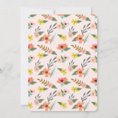 We hebben Floral & Greenery Envelope Nieuw Adres v Aankondiging (Achterkant)