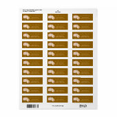 We hebben Floral & Greenery Mail Box Nieuw adres v Etiket (Full Sheet)