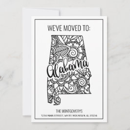 We hebben Floral Mandala Alabama State New Home ve Aankondiging