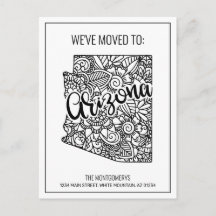 We hebben Floral Mandala Arizona State New Home ve