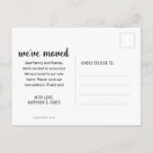 We hebben Floral Mandala Arizona State New Home ve Aankondigingskaart (Achterkant)