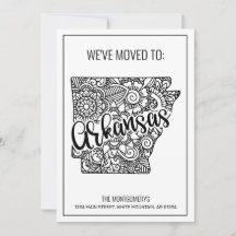 We hebben Floral Mandala Arkansas State New Home v