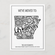 We hebben Floral Mandala Arkansas State New Home v