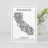 We hebben Floral Mandala California State Home ver Aankondiging (Staand voorkant)