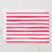 We hebben Floral Pink Tulps Deeg verplaatst Aankondiging (Achterkant)