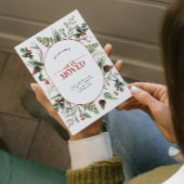 We hebben Forest Berry Pinecone verplaatst Aankondigingskaart