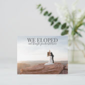 We hebben foto gemaakt om de datum op te slaan briefkaart (Staand voorkant)