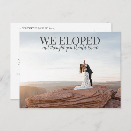 We hebben foto gemaakt om de datum op te slaan briefkaart (Voorkant / Achterkant)