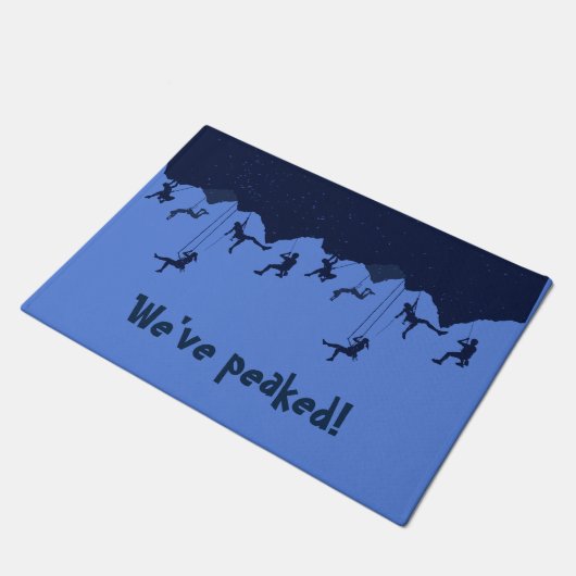 We hebben Fun Blue Rock Climber's gepiekt Deurmat (Schuin)