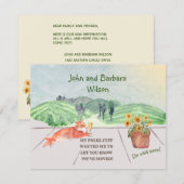 We hebben Fun Family Cat Celebrates Move Aankondiging (Voorkant / Achterkant)