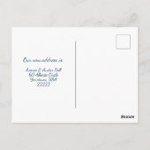 We hebben Funny Birds op Fence verplaatst Briefkaart (Achterkant)