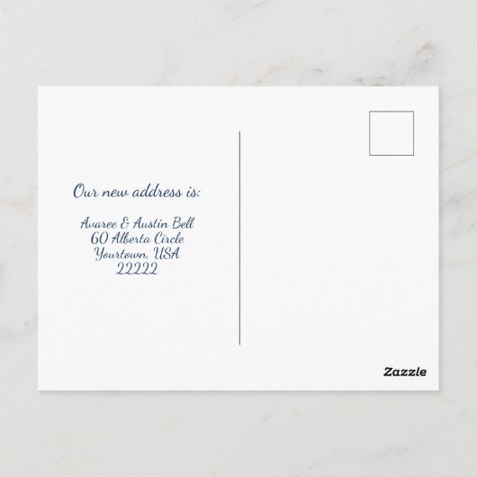 We hebben Funny Birds op Fence verplaatst Briefkaart (Achterkant)