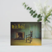 We hebben Funny Joke Lonely voorzitter verplaatst Aankondigingskaart (Staand voorkant)